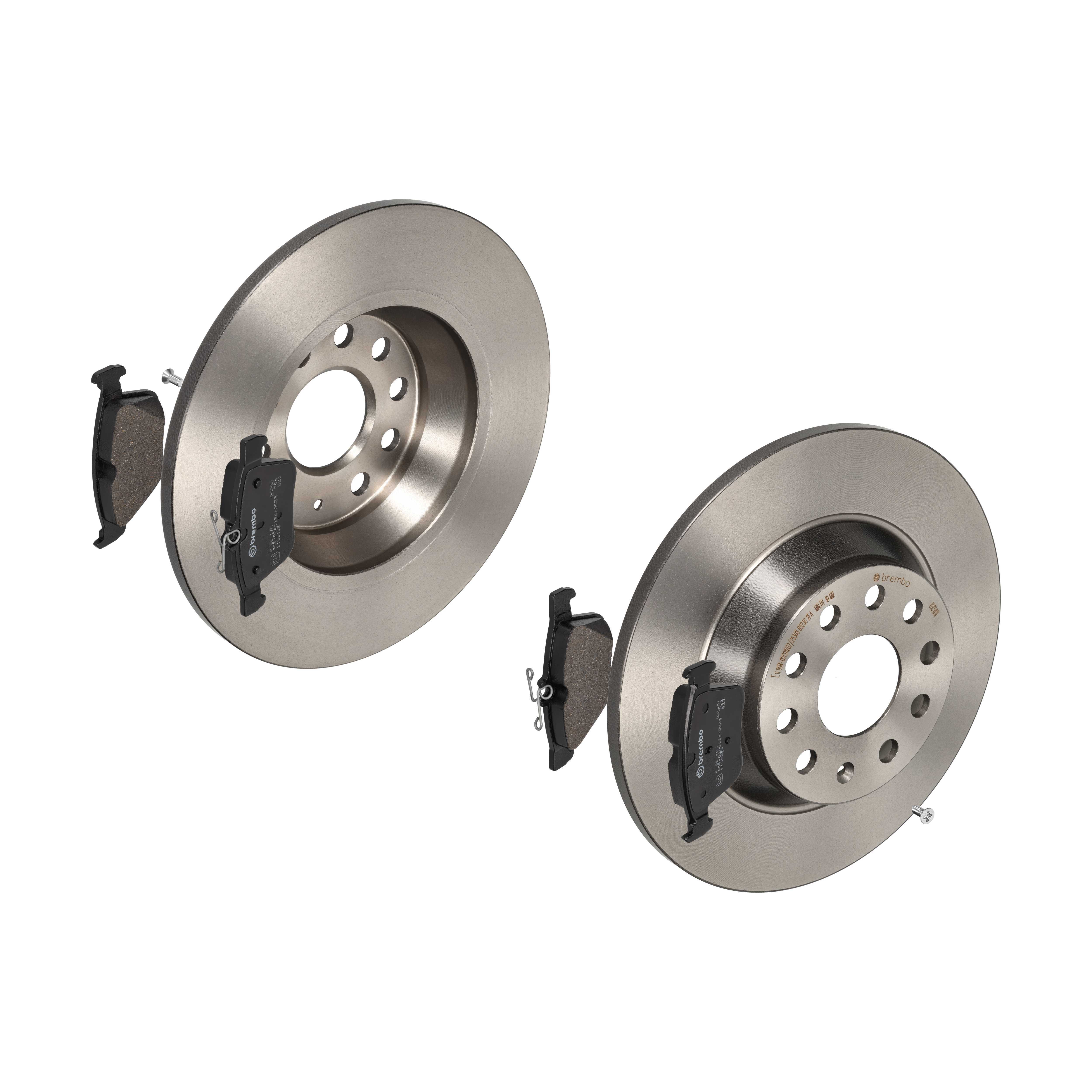 BREMBO Bremsensatz, Scheibenbremse ijdtidklj6 Hinterachse Voll 300mm 12mm für MG (SAIC) VW SEAT SKODA AUDI SKODA (SVW) AUDI (FAW)