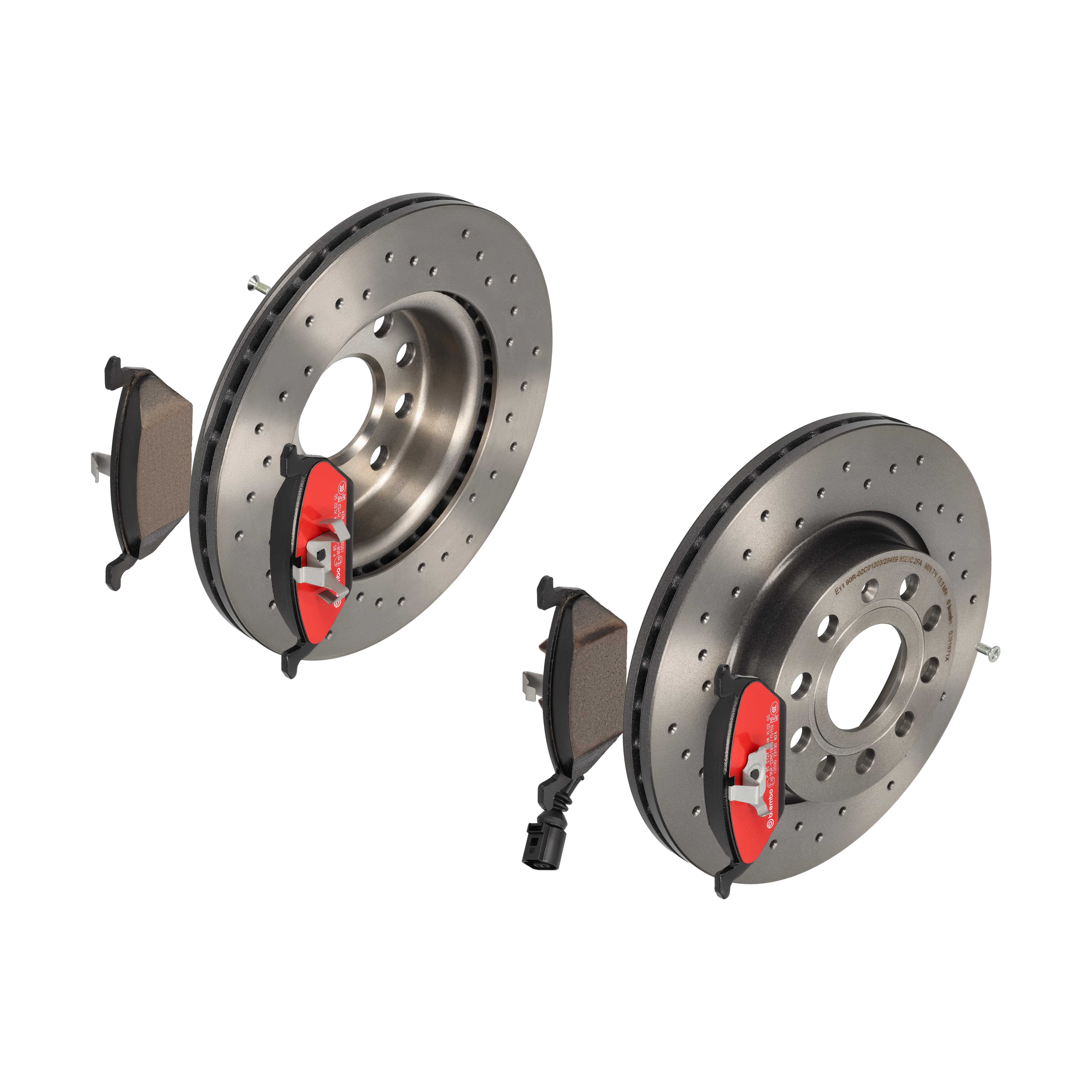 BREMBO Bremsensatz, Scheibenbremse sk8k0f62i6 Vorderachse Gelocht/innenbel. 280mm 22mm für ROEWE (SAIC) AUDI SKODA VW SKODA (SVW) SEAT VW (FAW) VW (SV