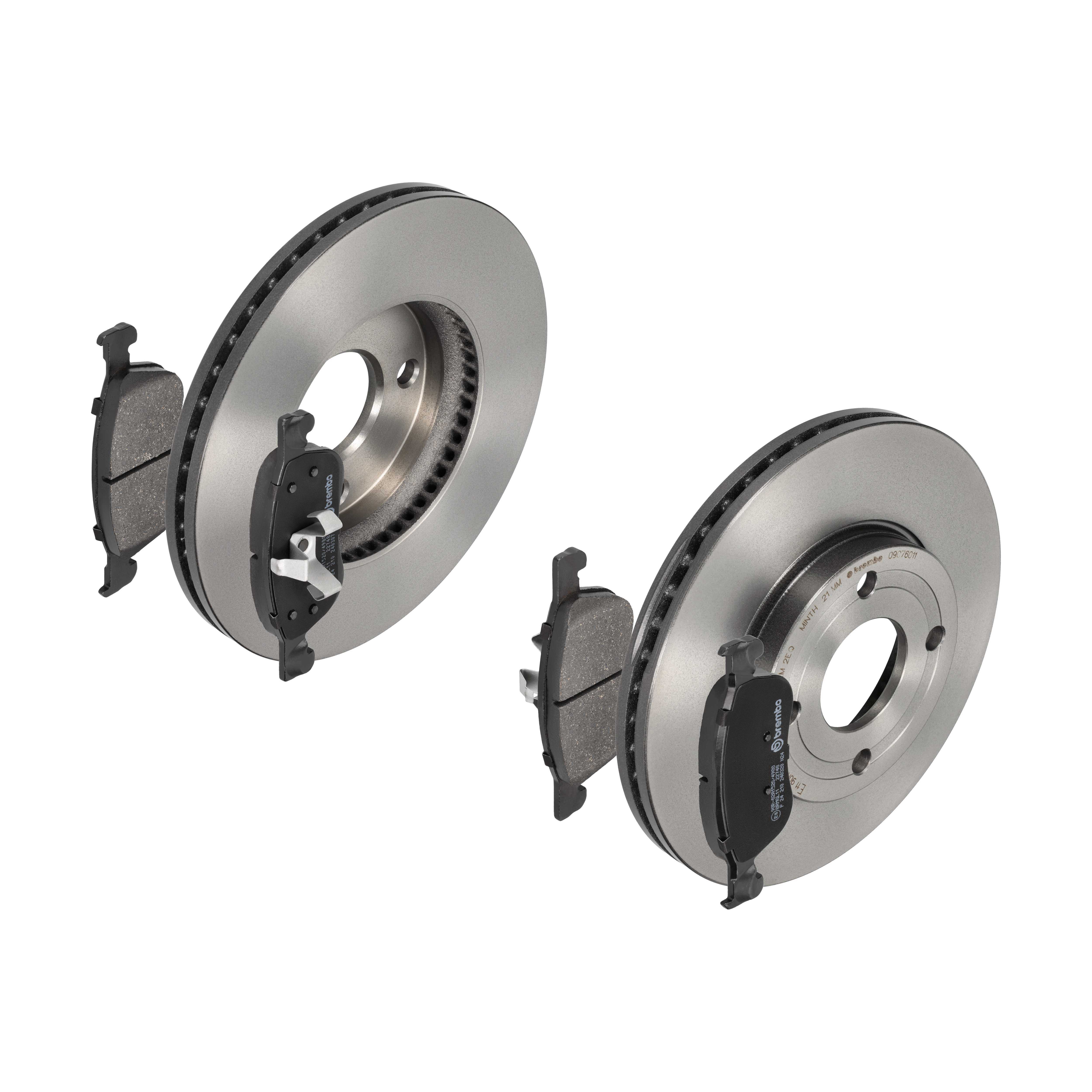 BREMBO Bremsensatz, Scheibenbremse sg00000cj8 Vorderachse Innenbelüftet 262mm 23mm für FORD