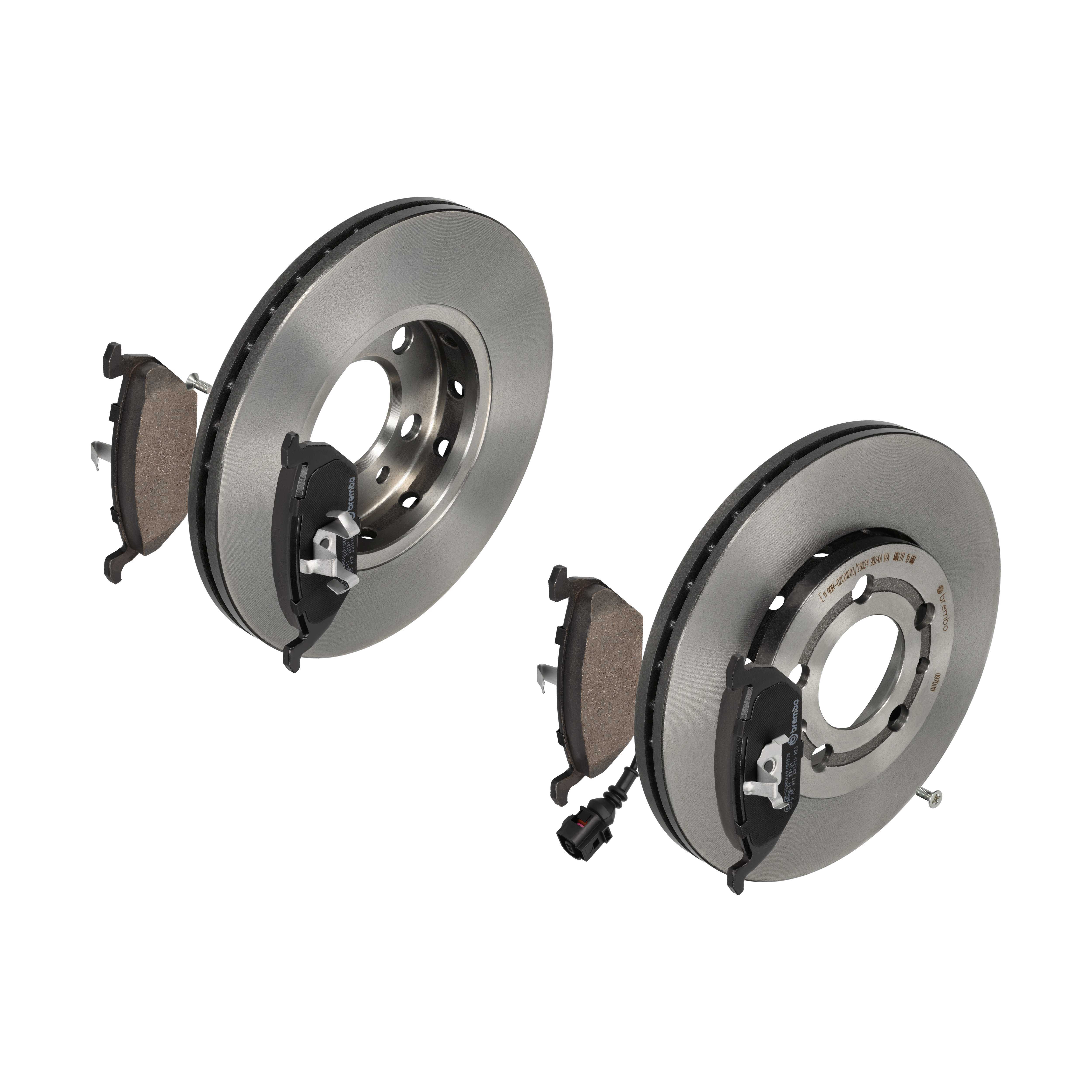 BREMBO Bremsensatz, Scheibenbremse ijdtidbqt9 Vorderachse Innenbelüftet 256mm 22mm für ROEWE (SAIC) VW SEAT SKODA AUDI SKODA (SVW) VW (FAW) VW (SVW)