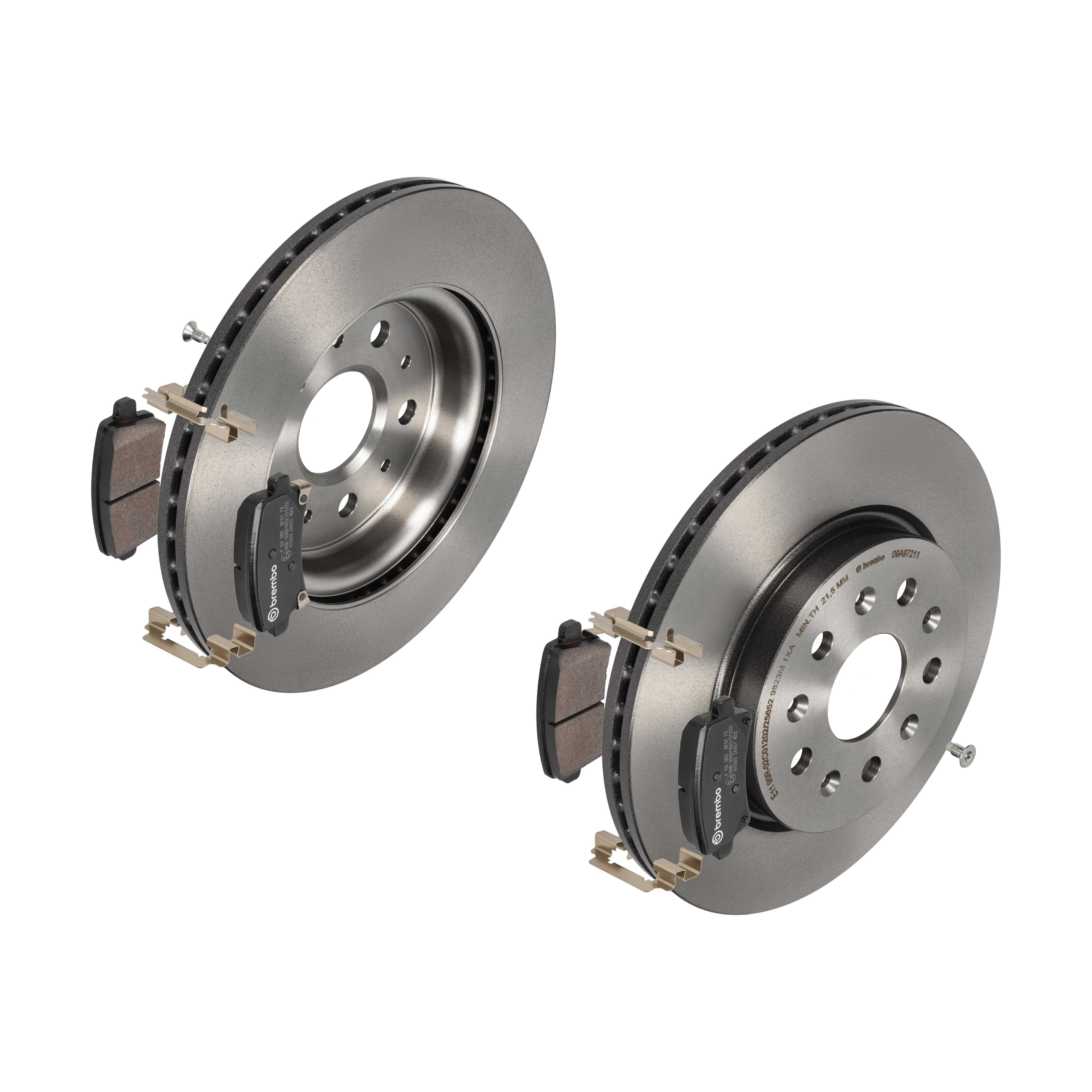 BREMBO Bremsensatz, Scheibenbremse sg00000b5t Hinterachse Innenbelüftet 315mm 23mm für OPEL GENERAL MOTORS BUICK CADILLAC VAUXHALL SAAB CHEVROLET