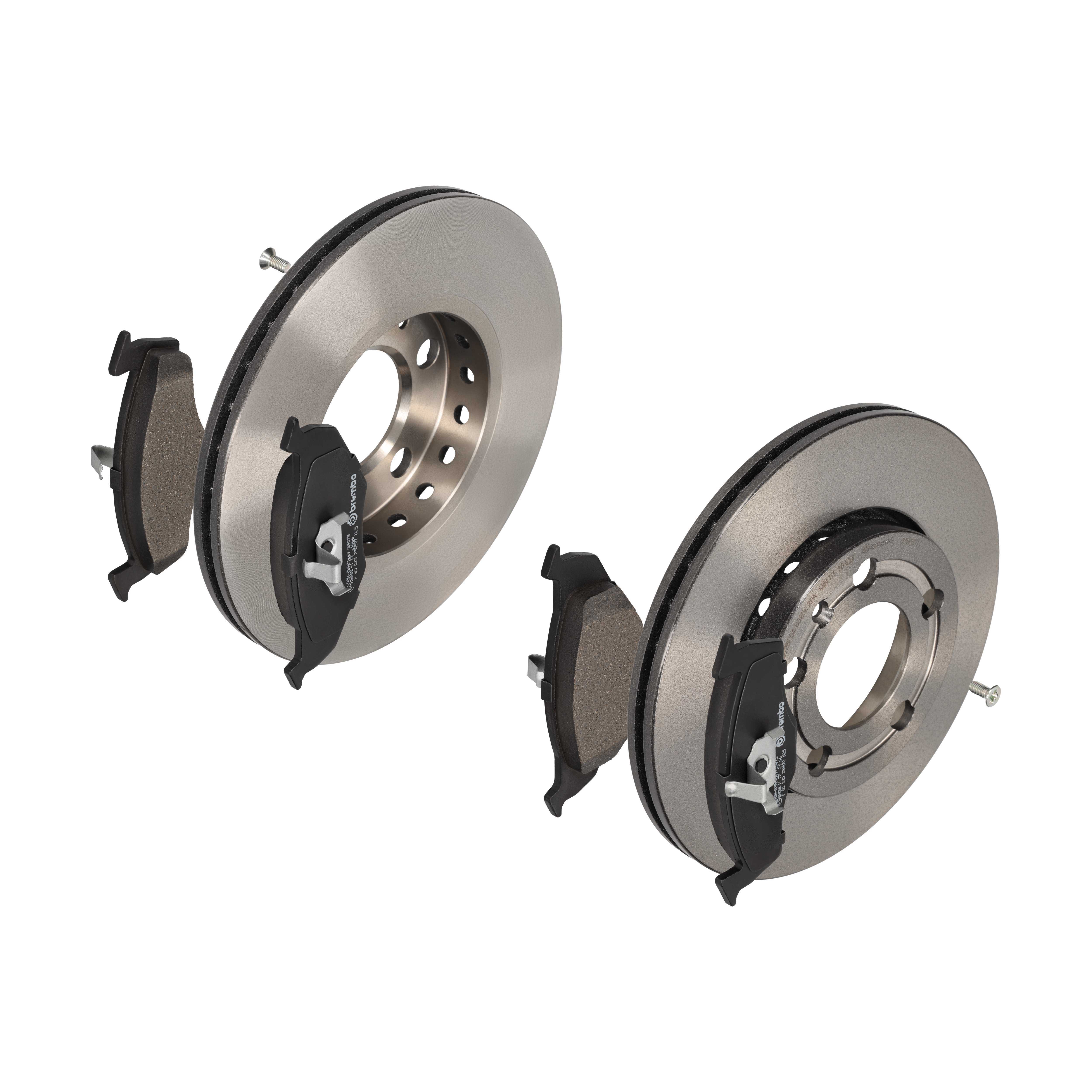 BREMBO Bremsensatz, Scheibenbremse ijdtidgvp8 Vorderachse Innenbelüftet 239mm 18mm für AUDI VW SKODA