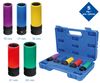 Produktbild für 1/2' Alu-Felgen-Kraft-Stecknuss-Satz, 5-tlg