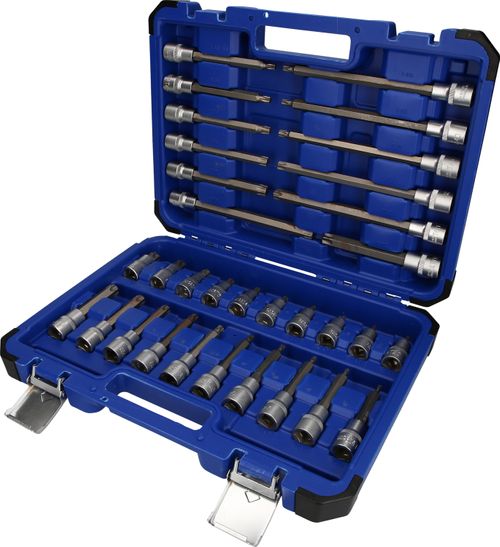 Produktbild für 1/2' Steckschlüssel-Satz, 32-tlg., TORX Profil