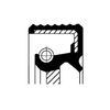Produktbild für Wellendichtring, Differential
