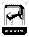 Produktbild für Wellendichtring, Differential