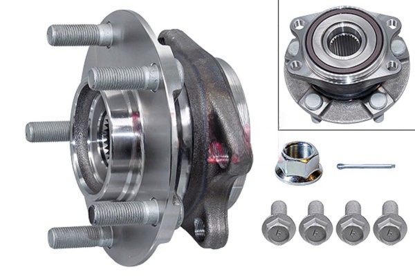 SCHAEFFLER FAG Radlagersatz 713633200 für NISSAN