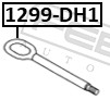 FEBEST Abschlepphaken 1299dh1 für HYUNDAI