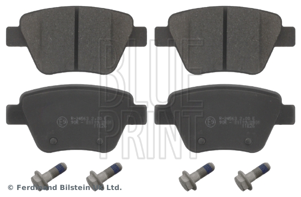 FEBI BILSTEIN Bremsensatz, Scheibenbremse vkbs0378 Hinterachse Voll 272mm für VW SKODA AUDI