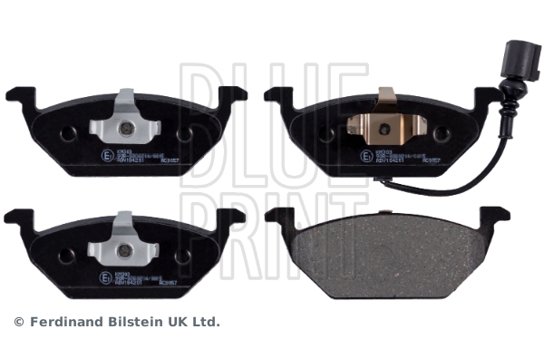 FEBI BILSTEIN Bremsensatz, Scheibenbremse vkbs0483 Vorderachse Innenbelüftet 256mm für VW AUDI SEAT SKODA
