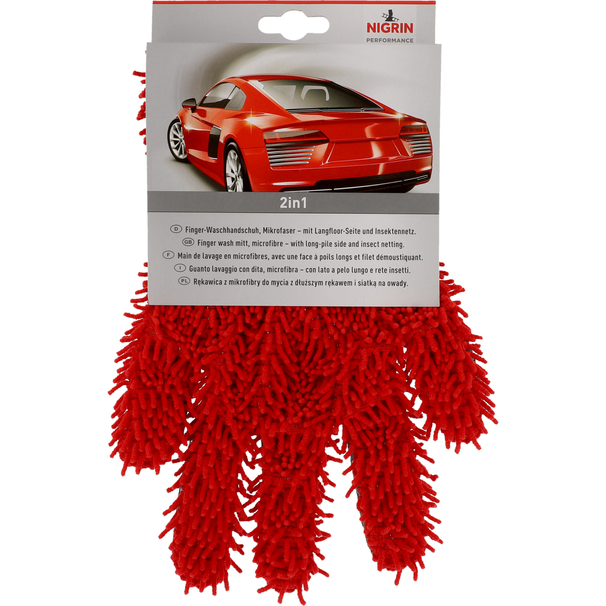 NIGRIN Waschhandschuh 20282