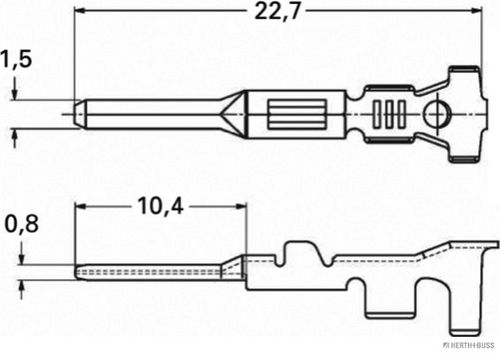 Produktbild für Crimpverbinder