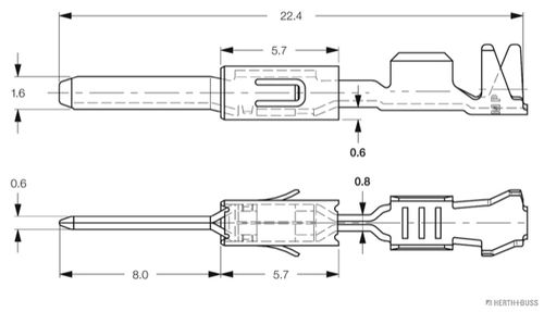 Produktbild für Crimpverbinder