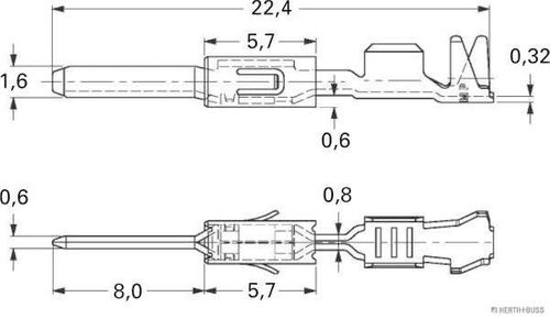 Produktbild für Crimpverbinder