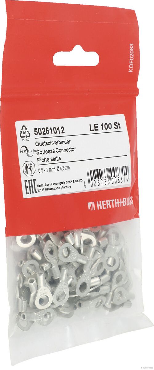 Produktbild für Quetschverbinder