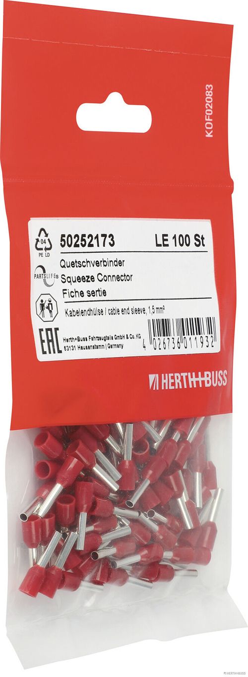 Produktbild für Quetschverbinder