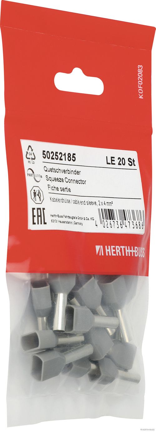 Produktbild für Quetschverbinder