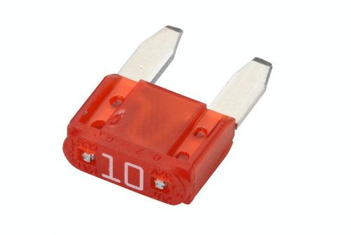 Produktbild für Flachsicherung 10 Ampere Mini [ 5 Stk.]