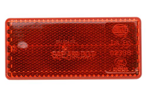 Produktbild für Rückstrahler universal rot