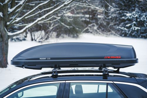 Produktbild für Kamei Husky 330 schwarz matt - rechtsöffnend 