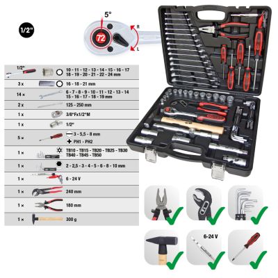 KS TOOLS Werkzeugsatz 9170047