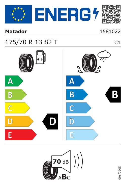 Produktbild für 175/70 R13 82T - MP47 Hectorra 3