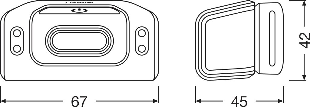 OSRAM Handleuchte ledil404