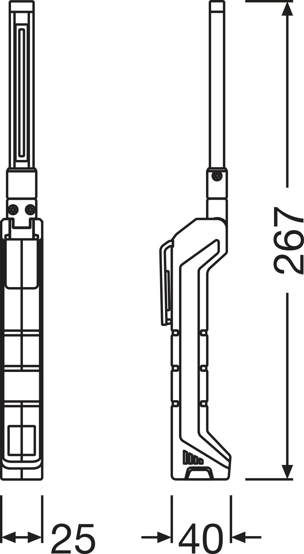 OSRAM Handleuchte ledil408