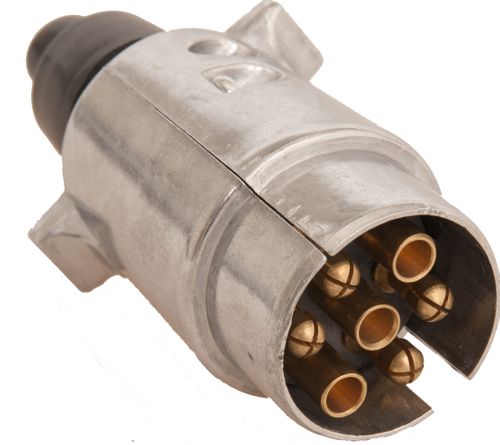Produktbild für Stecker 7.-pol. Metall