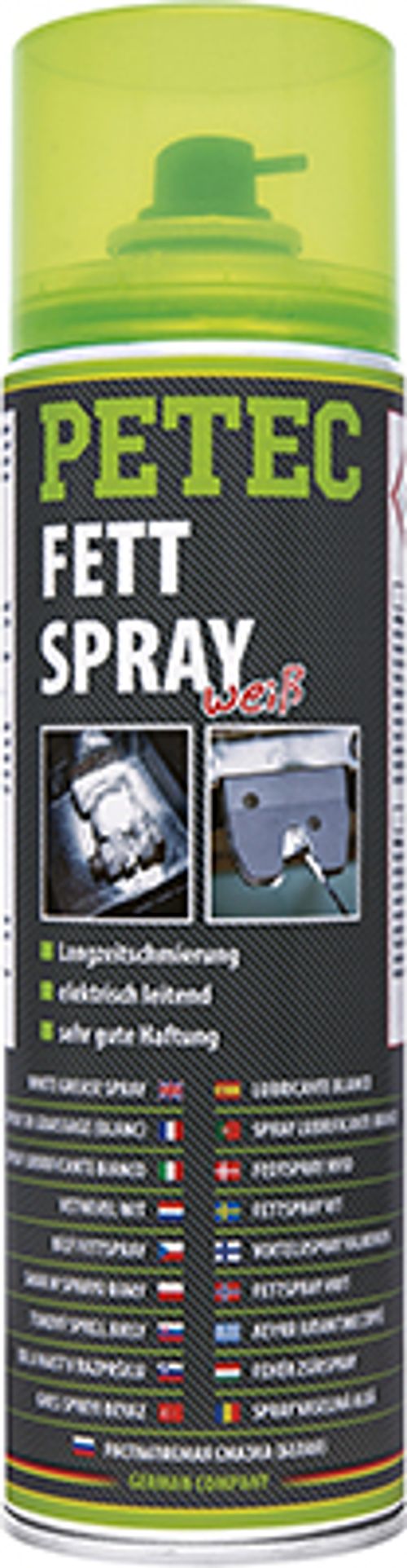 Produktbild für Fettspray weiß (500 ml)