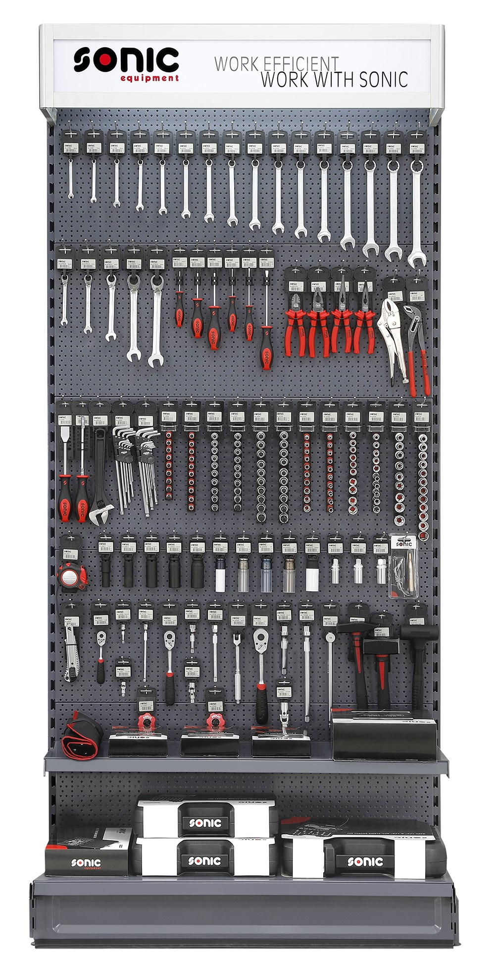 SONIC EQUIPMENT Thekendisplay 709404