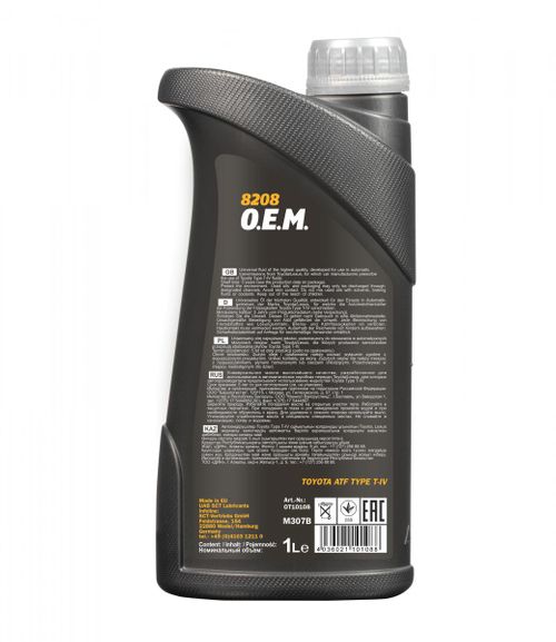Produktbild für 8208 ATF Type T-IV (1L)