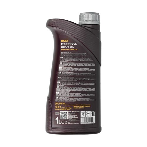 Produktbild für Mannol Extra Getriebeoel 75W-90 GL-5 [1L] 