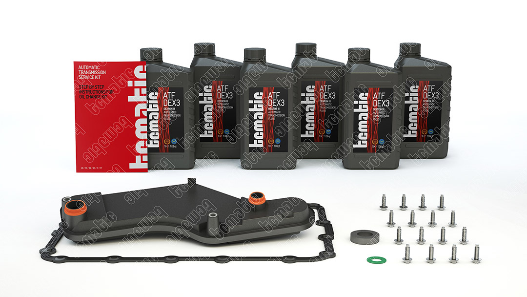 TCMATIC Teilesatz, Ölwechsel-Automatikgetriebe 1051030002 1l für FORD JAGUAR