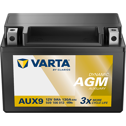 Produktbild für Starterbatterie DYNAMIC AUX 12 V, 9 Ah, 130 A