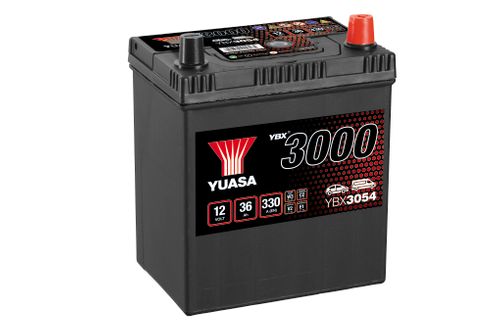 Produktbild für YBX3000 SMF 12 V, 36 Ah, 330 A