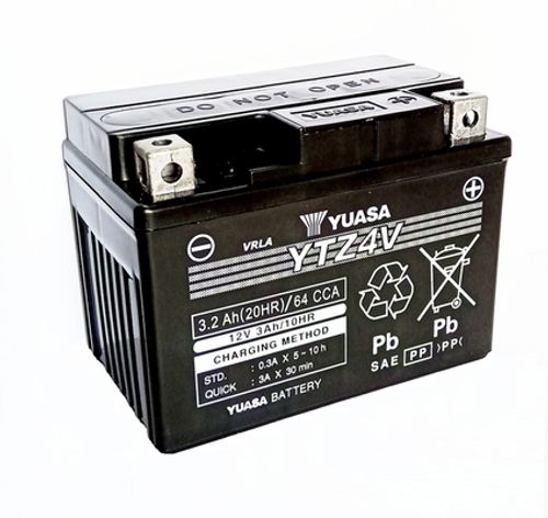 Produktbild für AGM YTZ4V High Performance Maintenance Free 12V 3Ah 64A